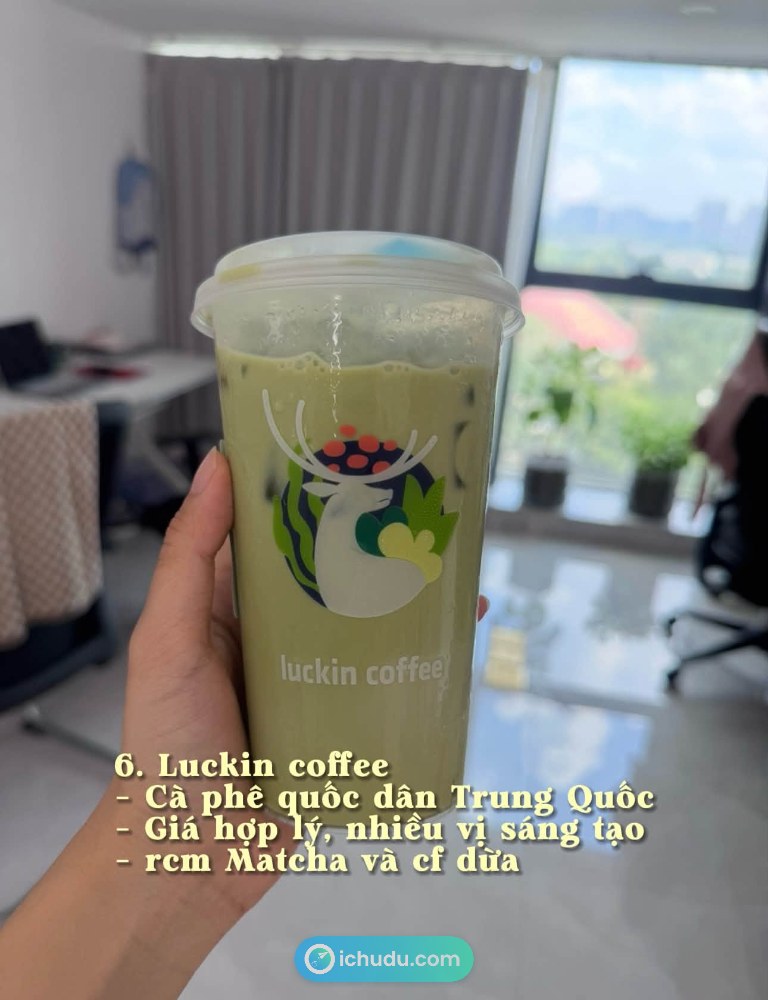 Luckin Coffee - thương hiệu đồ uống ở Trung Quốc