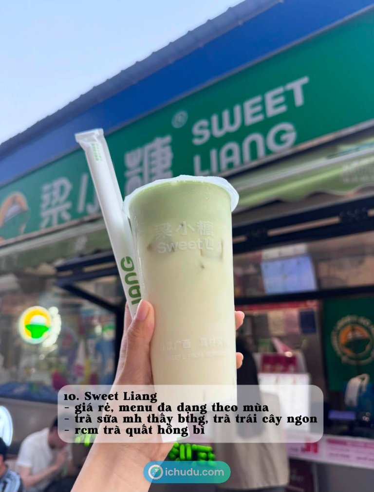Sweet Liang - thương hiệu đồ uống ở Trung Quốc