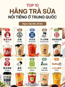 Hãng trà sữa nổi tiếng ở Trung Quốc